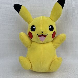 PIKACHU 9" Plush - Pokemon 2022 Toy Game Freak Nintendo Stuffed Animal Yellow‎